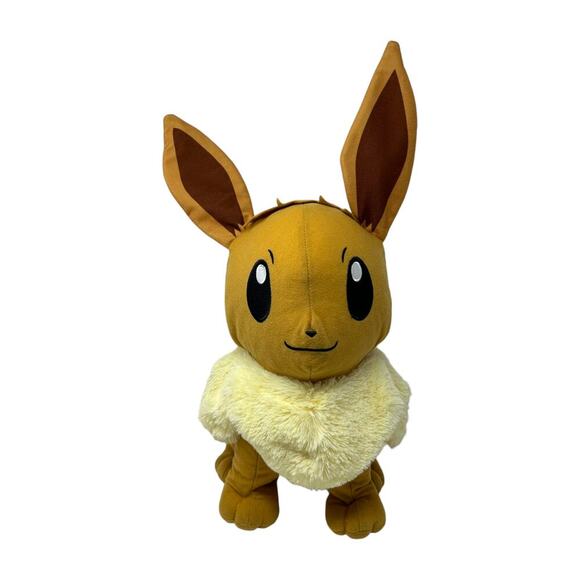 18" Jumbo Oversized Eevee Pokemon Plush 2022 Toy Factory Hang or Display Decor - Picture 3 of 16